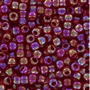 Toho seed beads 8/0 round Transparent-Rainbow Ruby - TR-08-165C